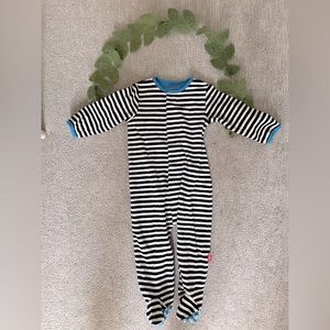 Magnetic Me striped fleece PJs